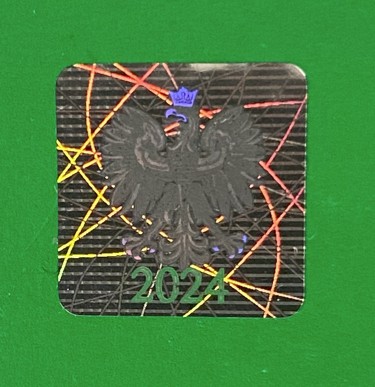 Hologram do legitymacji szkolnej 2024 – kolekcjonerska naklejka szkolna