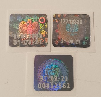 Hologramy kolekcjonerskie na legitymację 31-03-2021 – hologramy studenckie