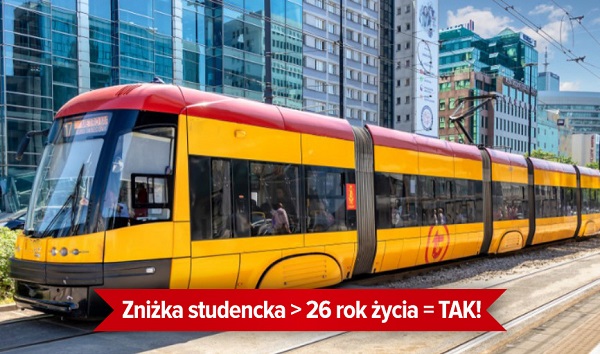 Zniżki ZTM, PKP i PKS dla studentów
