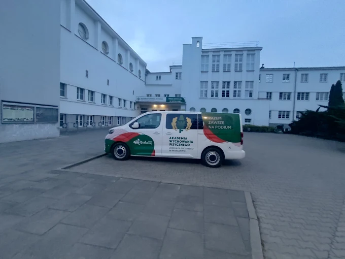 AWF Warszawa – naklejka do legitymacji studenckiej i hologram kolekcjonerski