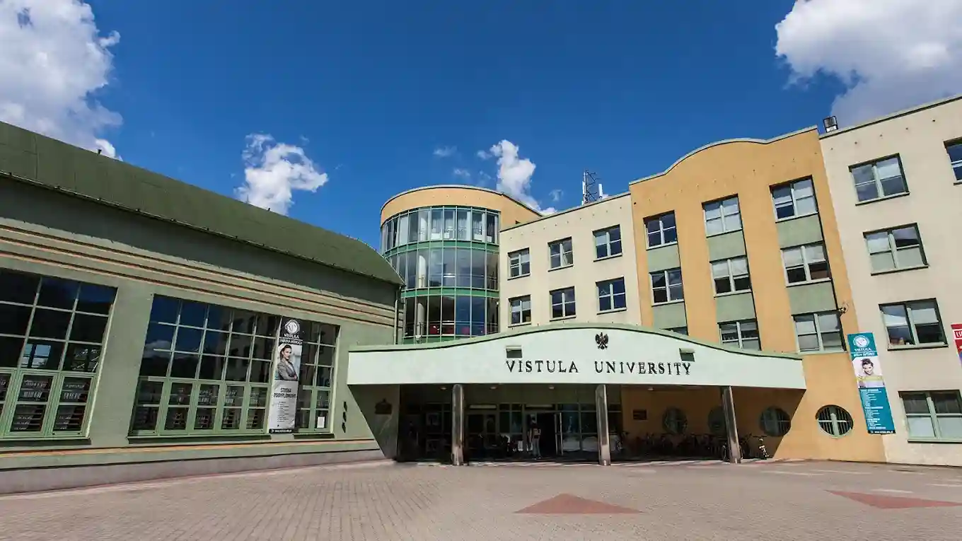Budynek Szkoły Głównej Turystyki i Hotelarstwa Vistula w Warszawie – hologramy kolekcjonerskie studenckie i doktoranckie