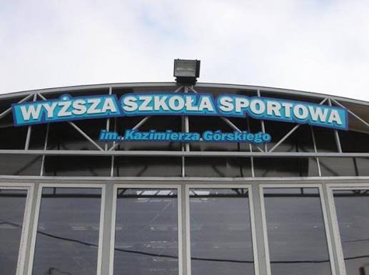 Dawna siedziba Wyższej Szkoły Sportowej, obecnie Uczelni ASBIRO – hologramy do legitymacji studenckiej i doktoranckiej