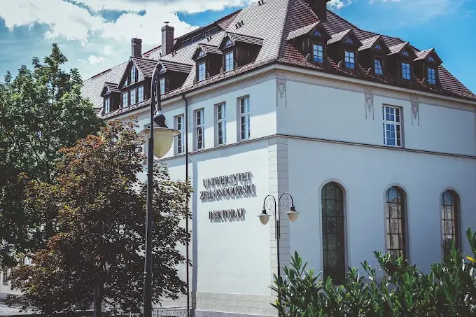 Rektorat Uniwersytetu Zielonogórskiego – naklejka na legitymację studencką