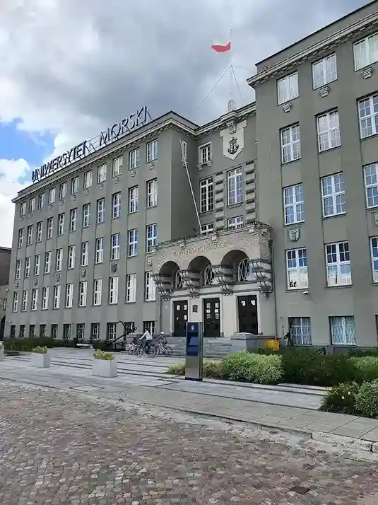 Uniwersytet Morski w Gdyni (UMG) – naklejka na legitymację studencką i doktorancką