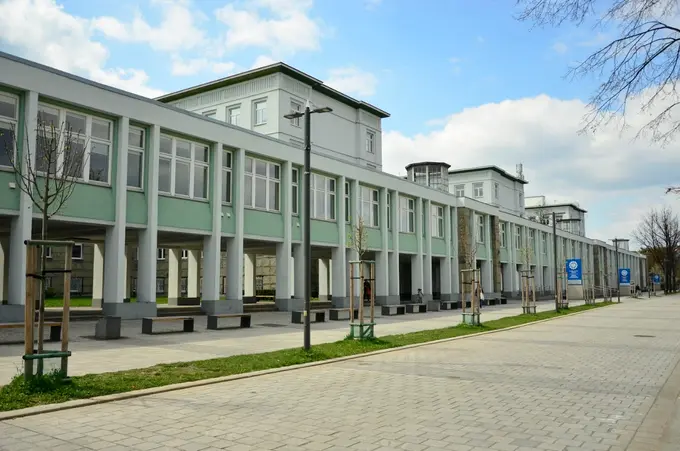 Zabudowania kampusu Politechniki Śląskiej – hologramy do legitymacji studenckiej i doktoranckiej