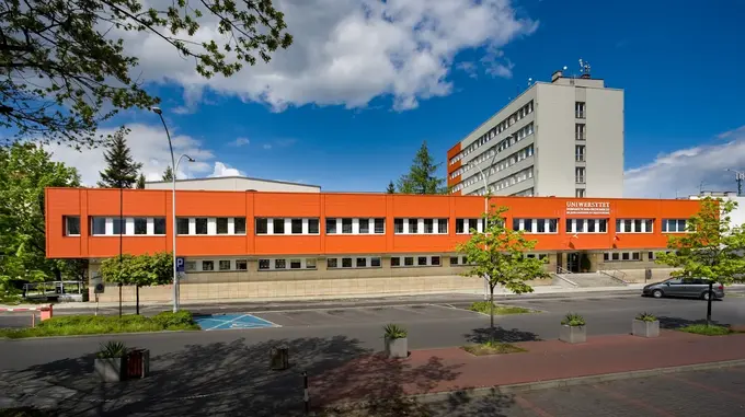 Budynek Uniwersytetu Jana Długosza w Częstochowie (UJD) – hologramy kolekcjonerskie studenckie